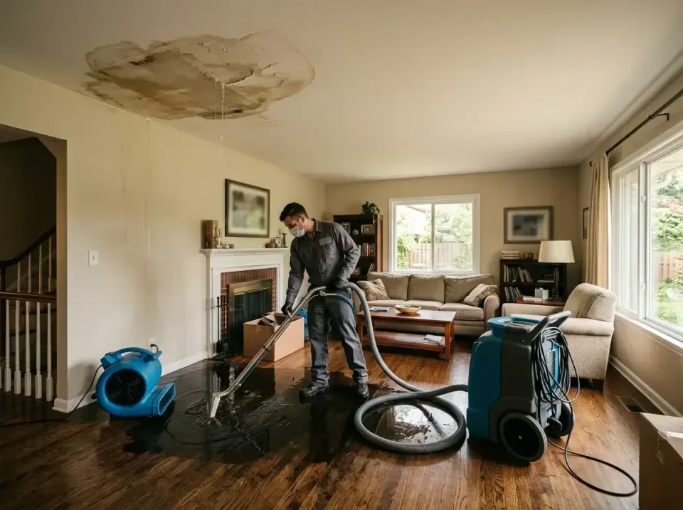 attic-pipe-burst-ceiling-drip-008 — frequently asked questions, Water Damage Restoration & Carpet Care in Fairfield Harbour,…